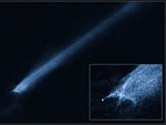 collision entre 2 astéroïdes en 2009