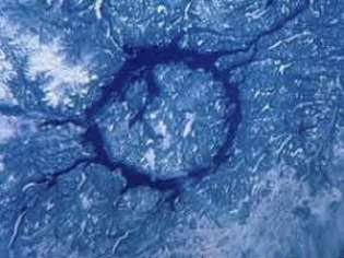 asteróide cratera Manicouagan Quebec