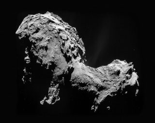 Philae on the comet Churyumov-Gerasimenko