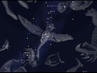 Constelação de  Cisne (Cygnus)