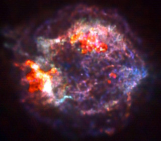 death of a star, Cassiopeia