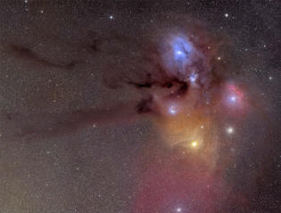 Río Negro, cerca de Antares - Nebulosa de la Pipa