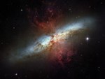 Cigar galaxy or M82