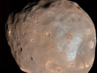 Phobos satellite of Mars
