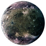 Ganymède : diamètre 5 268 km