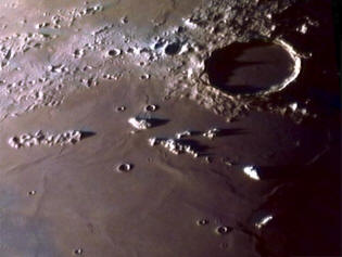 crater Plato 101 km