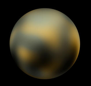 Pluton vu par le télescope spatial Hubble