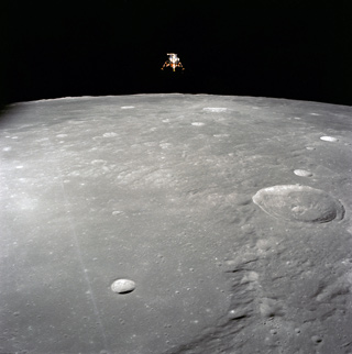 Apollo 12 module lunaire
