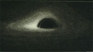 anillo de gas de agujero negro - ESA