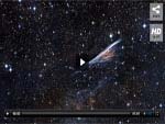 Vídeo da Nebulosa do Lápis