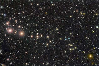 Perseus galaxy cluster or Abell 426