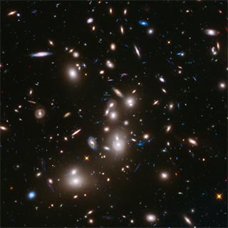 Cluster of galaxies Abell 2744