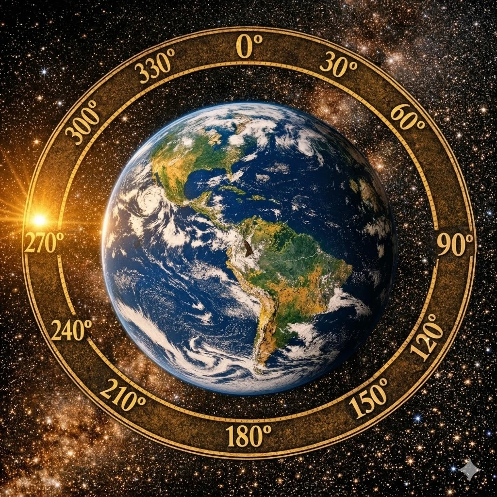 L'orbite terrestre divisée en 360 degrés, héritage de l'astronomie babylonienne