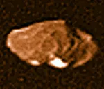 Amalthea, a block remnant of Jupiter