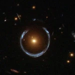 Einstein ring and cross