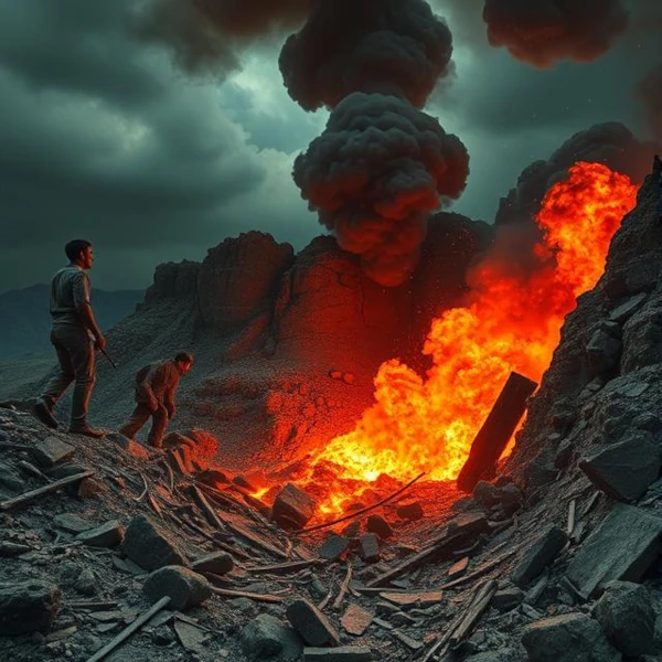 Illustration des catastrophes naturelles