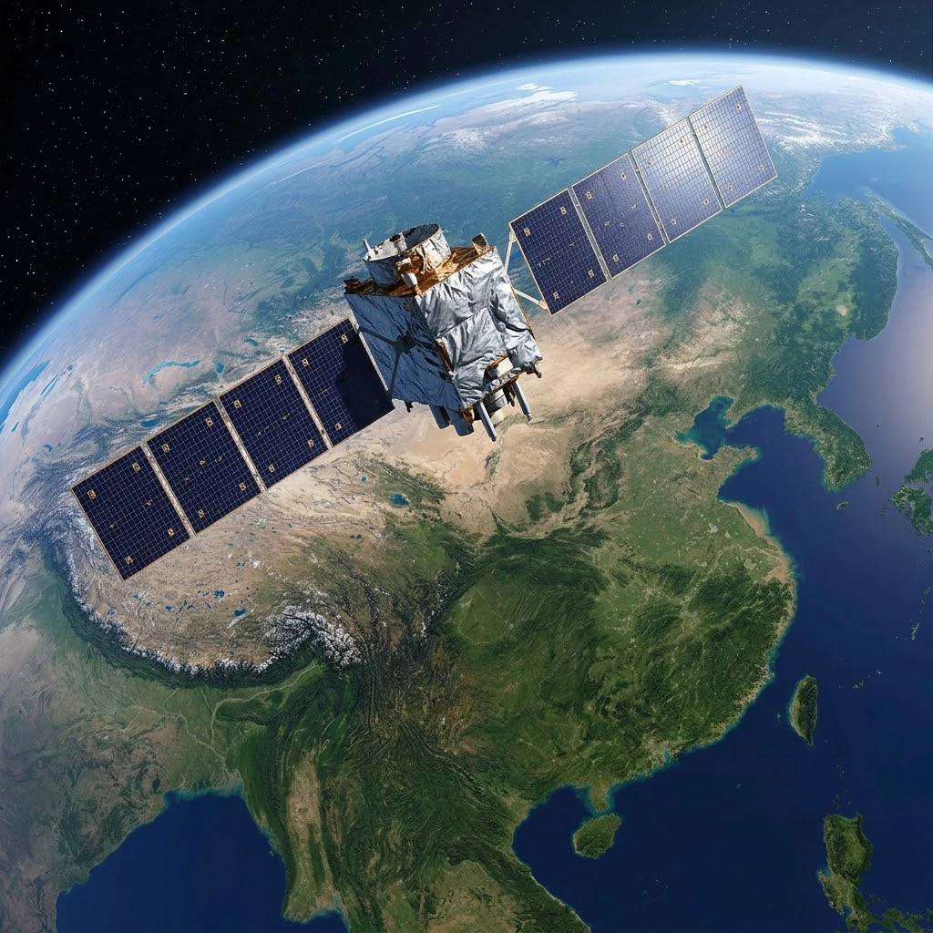 Gaofen satellite in orbit above China: high-resolution observation of the territory