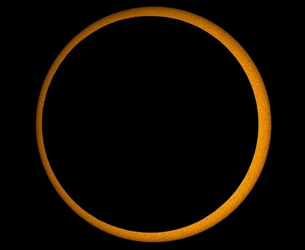 Superbe éclipse annulaire du 15 janvier 2010