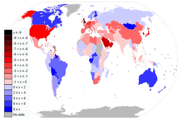 Global ecological footprint