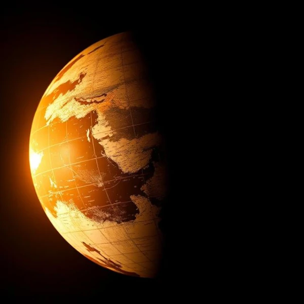 Spring Equinox seen from space