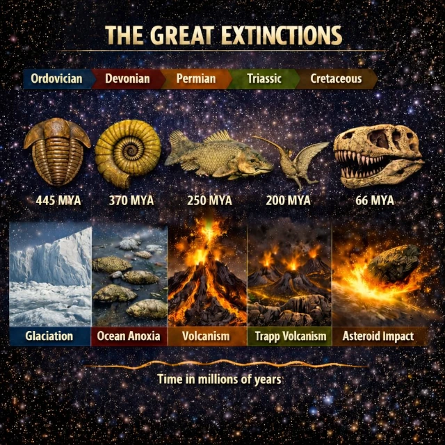 生物多様性の5つの大きな危機