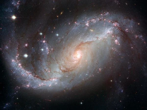 NGC 1672, galaxie spirale barrée