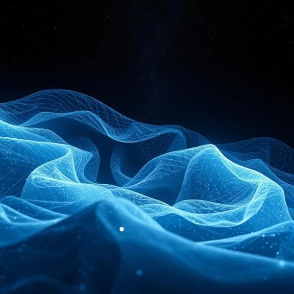 Illustration of spacetime