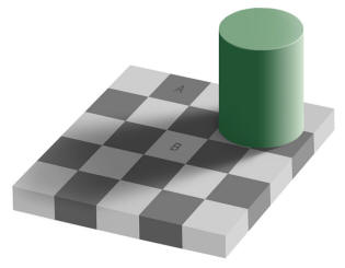 ilusión del mismo color