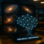 A IA, o novo olhar do astrônomo: da análise à previsão cósmica