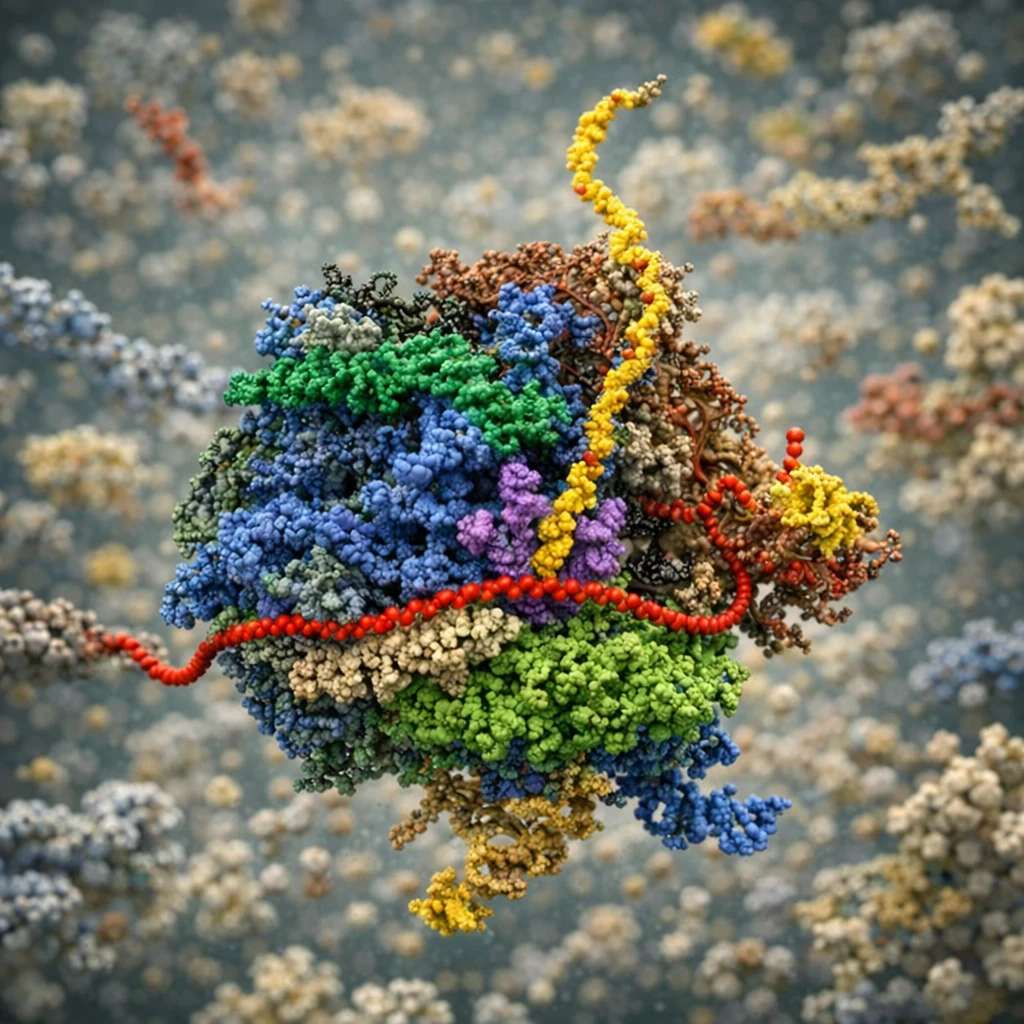 Estructura desequilibrada de una célula viva intercambiando energía con su entorno