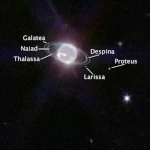 The Moons of Neptune: A Procession of Ice and Mystery
