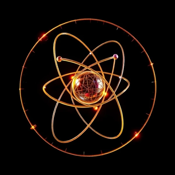 Estructura interna del protón mostrando quarks y gluones