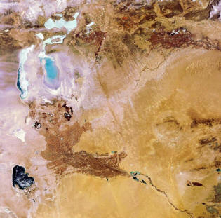 Mar de Aral se seca