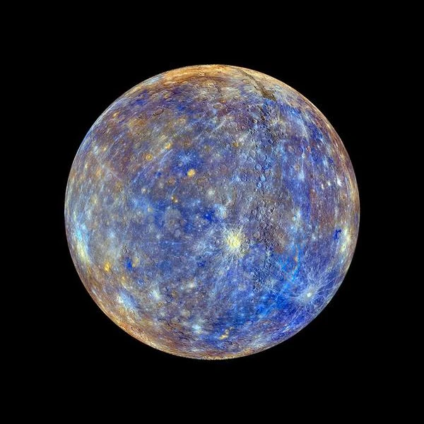 Caractéristiques remarquables de la planète Mercure