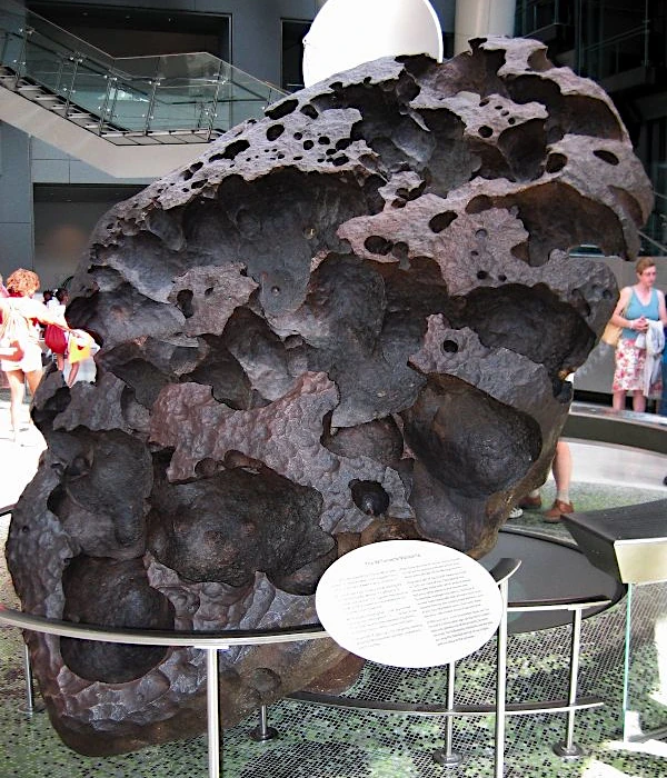 Météorite Willamette du Musée d'Histoire Naturelle de New York