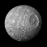 Mimas: The Moon with the Giant Crater, Saturn's Icy Sentinel