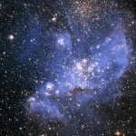 The nebula NGC 346 in the Toucan