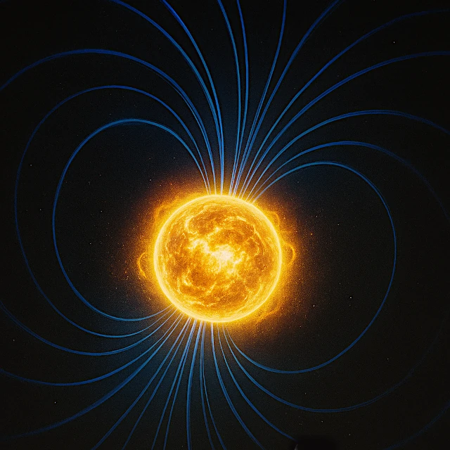 Artistic representation of extreme cosmic objects