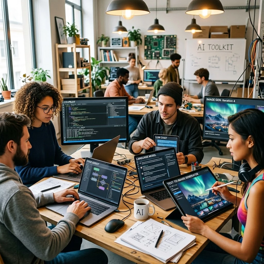 Les différents outils d’IA : ChatGPT, Midjourney, Mistral, Copilot, Deepseek, etc.