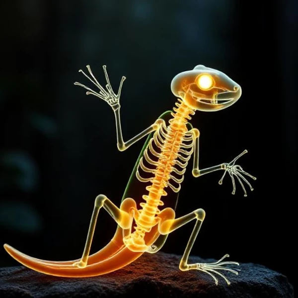 Régénération chez une salamandre