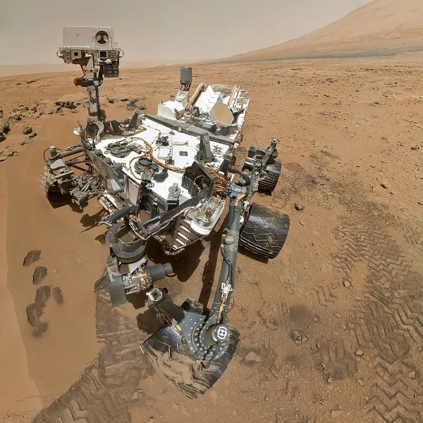 Curiosity landing on Mars in 2012