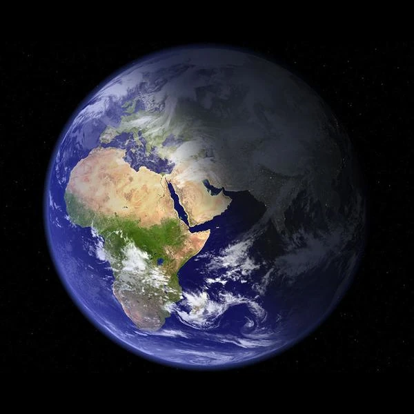 Visão da Terra a partir do espaço