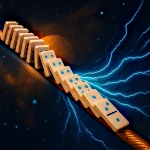 Como um campo elétrico viaja a 300.000 km/s com elétrons quase imóveis