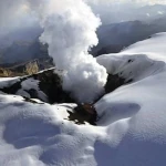 The Nevado del Ruiz volcano