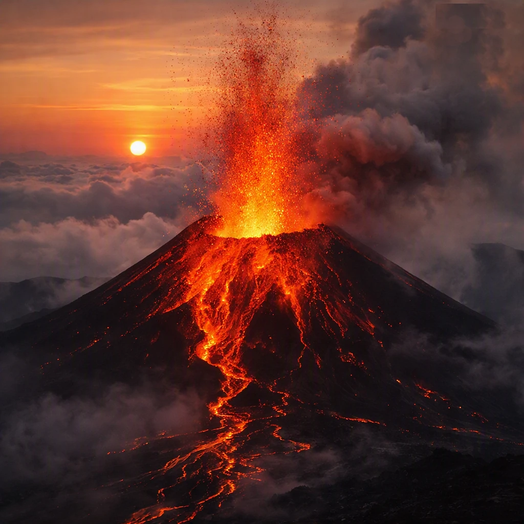 Éruption volcanique mondiale