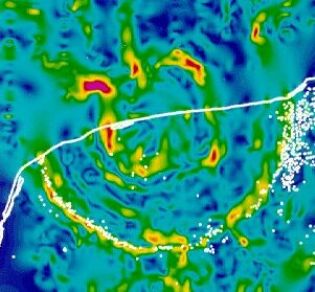 Asteroid Crater Chicxulub Mexico