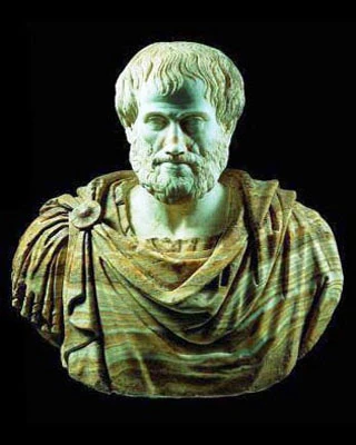 Busto de mármol de Aristóteles