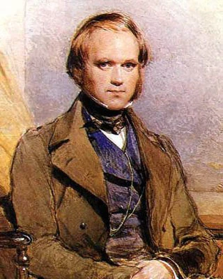 Retrato de Charles Darwin hacia 1870