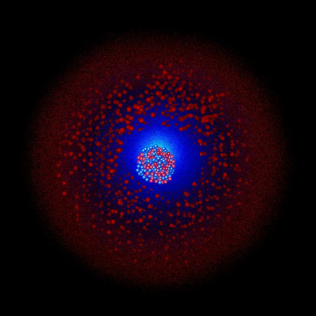Modèle de l'atome de platine et symbole du pot catalytique