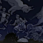 Céu de fevereiro, constelação de Cocheiro